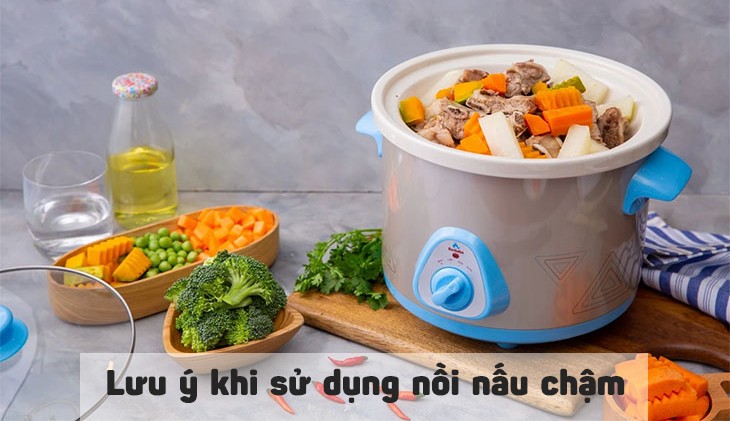 Khi nấu thực phẩm xong, bạn hãy chờ nồi nguội đi bớt rồi mới bắt đầu nấu món ăn kế tiếp để đảm bảo nồi không bị quá tải