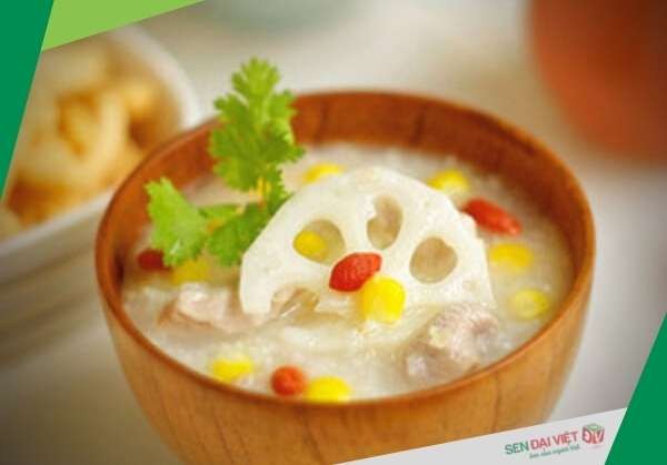 Cháo củ sen thơm ngon bổ dưỡng