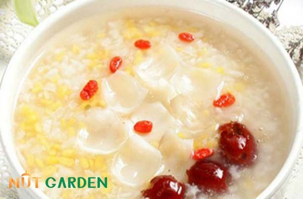 cháo táo đỏ kỷ tử