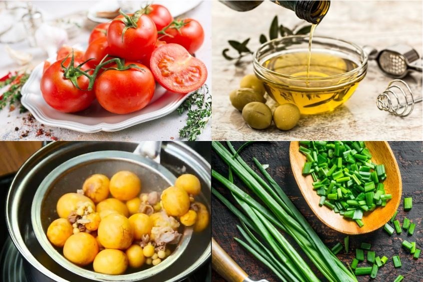 Cách nấu trứng gà non với cà chua đơn giản, hấp dẫn