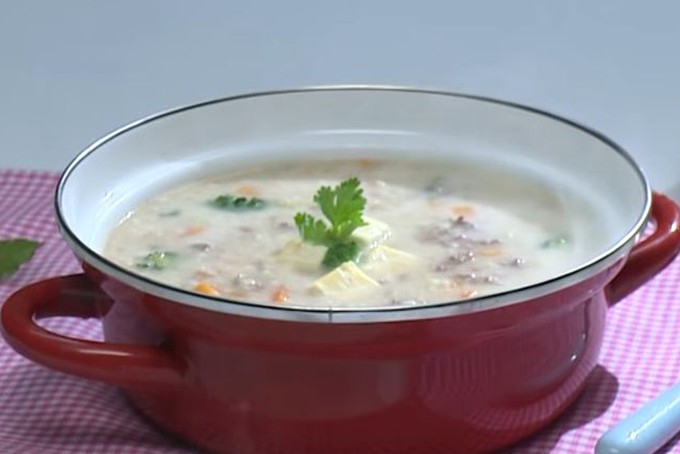 Cháo yến mạch thịt bò băm giàu sắt, protein, công thức cách nấu cháo yến cho người lớn