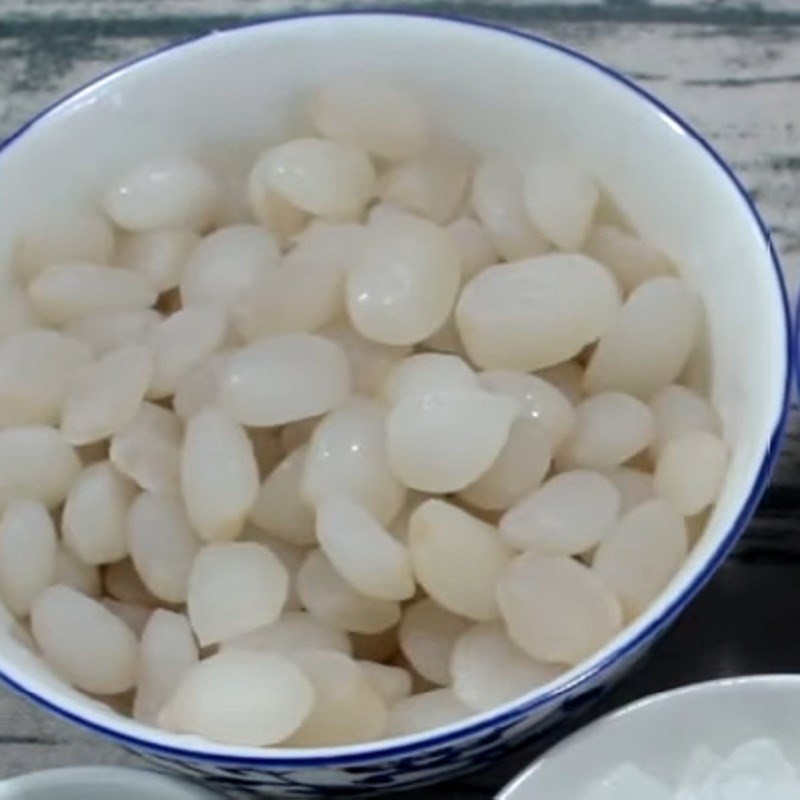 Bước 1 Chuẩn bị nguyên liệu Chè hạt đác với mít