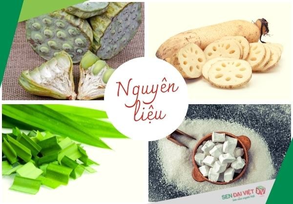 Các nguyên liệu đã sẵn sàng cho công thức nấu rau càng cua với đậu hũ.