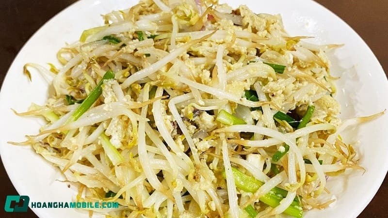 Giá xào trứng đơn giản, dễ làm trong công thức nấu ăn ngon mỗi ngày