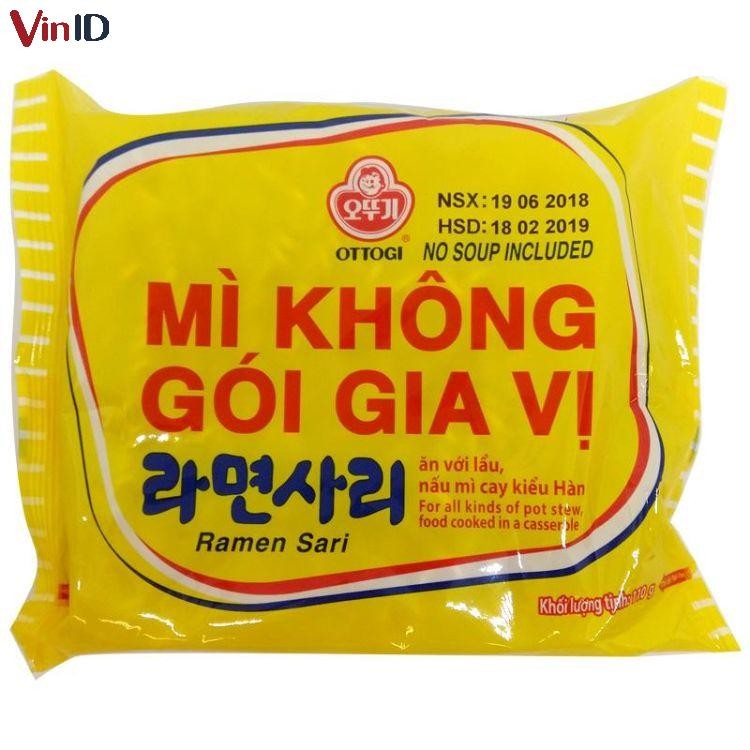 Mì khoai tây Ottogi không gia vị, bí quyết làm nên món mì cay cấp độ 7 độc đáo