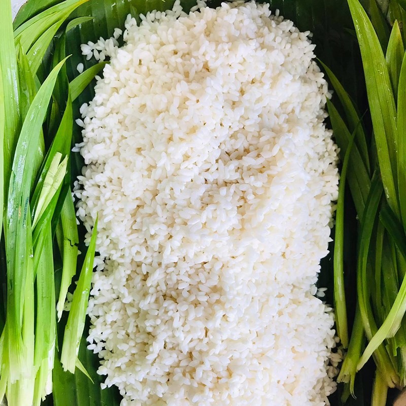 Hấp xôi Xôi thịt băm