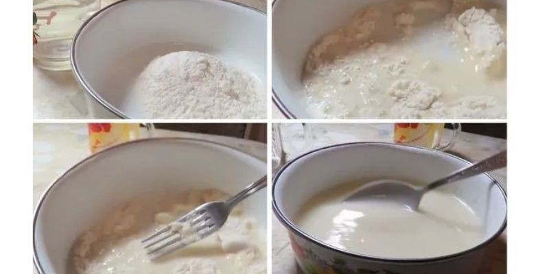 Hồ tinh bột từ bột mì: Kết quả sau khi áp dụng cách nấu