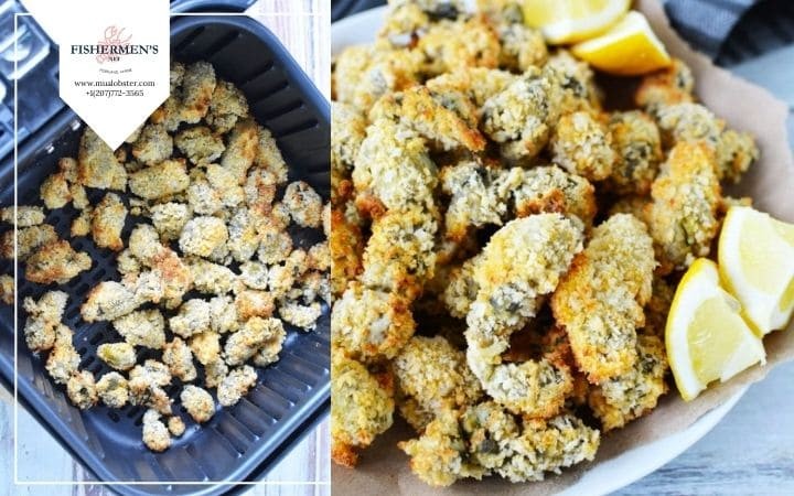 Hàu nướng nồi chiên không dầu tiện lợi, giữ trọn hương vị tươi ngon.