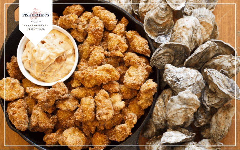 Hàu chiên chảo vàng giòn, món ngon dễ làm từ hàu tươi hoặc đông lạnh.