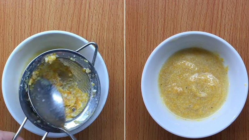 Thịt lươn đã được dằm nhỏ, sẵn sàng cho món ăn dặm giàu dinh dưỡng cho bé 9 tháng