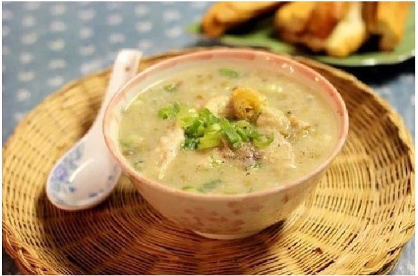 Cháo thịt bò đậu xanh thơm ngon, bổ dưỡng
