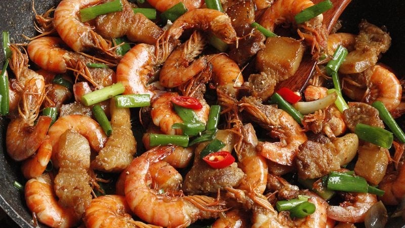 Rang 2 lửa giúp món ăn ráo nước, săn thịt