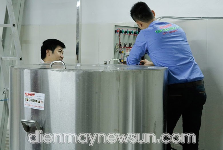Dịch vụ hỗ trợ lắp đặt nồi phở NEWSUN chuyên nghiệp tận nơi cho khách hàng