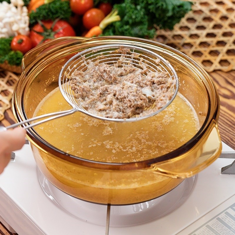 Các bước làm riêu cua đồng cho món bánh canh cua nước cốt dừa tại nhà