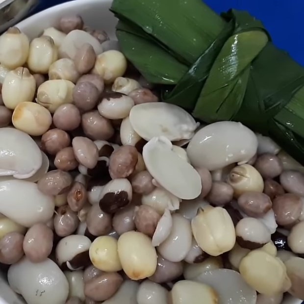 Đậu đã mềm sau khi luộc