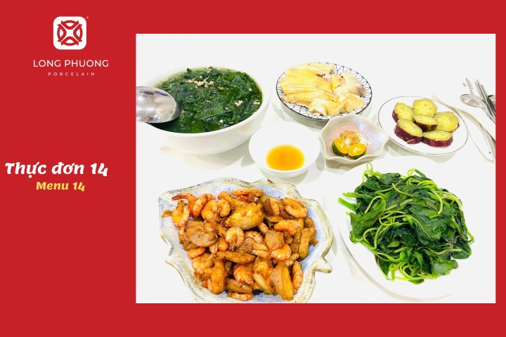 Tôm rang thịt ba chỉ đậm đà, món ăn quen thuộc trong các món ngon miền Bắc