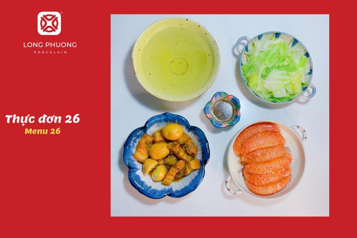 Thịt kho trứng và bắp cải luộc, món ngon mỗi ngày miền Bắc nhanh gọn đủ chất