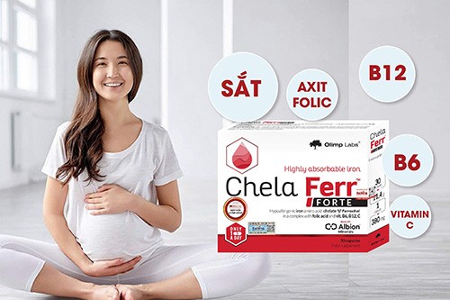 Bổ sung sắt cho bà bầu với viên uống chất lượng cao