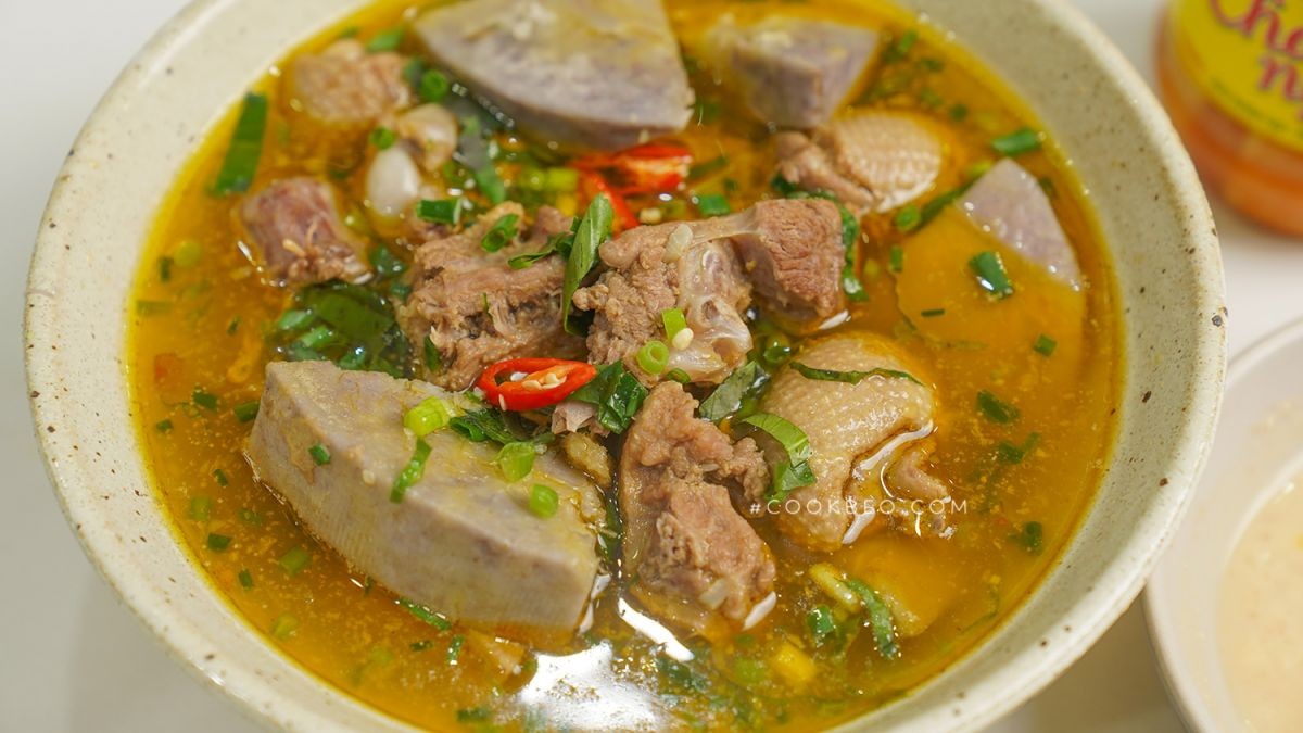 Món vịt nấu chao khoai môn ngon miệng và bổ dưỡng