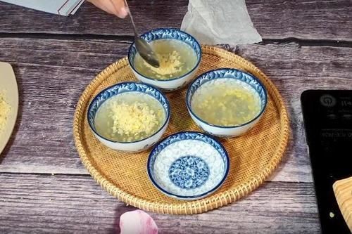 Món chè đậu xanh cúng thôi nôi đã hoàn thành, sẵn sàng thưởng thức