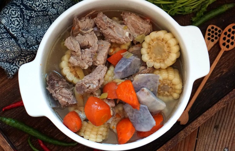 Cách nấu canh bằng nồi cơm điện thành phẩm