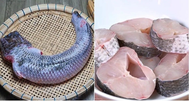 Sơ chế cá lóc sạch sẽ để nấu canh chua cơm mẻ