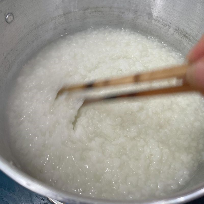 Nồi cháo sò lụa thơm ngon