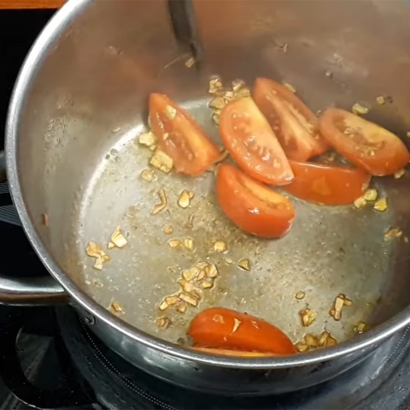 Phi thơm hành tím để nấu nước dùng sườn nấu sấu