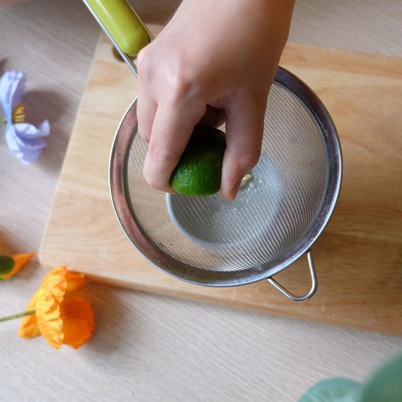 Nước cốt chanh cho nước đường dẻo hoàn hảo