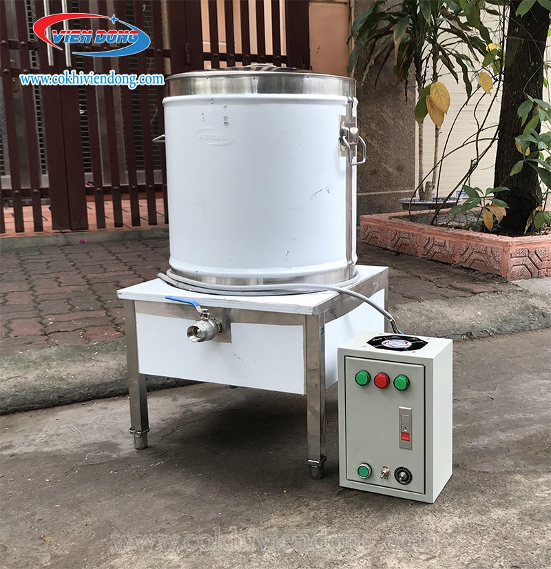 Chi tiết tủ điện chiết áp của nồi nấu phở, hướng dẫn cách đấu tủ điện nồi nấu phở