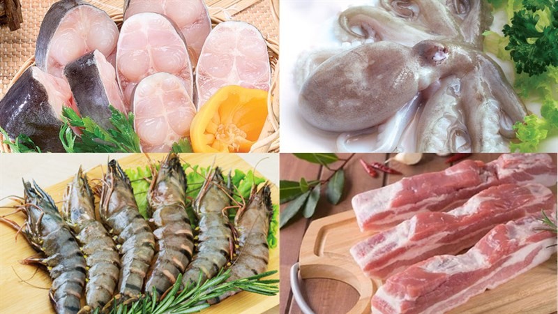 Nguyên liệu món ăn lẩu mắm ruốc