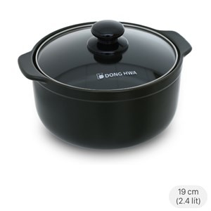 Nồi đất Dong hwa Tucbeghi G-704H, nồi nấu canh đậu tương Hàn Quốc bền đẹp