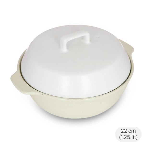 Nồi hấp đất Dong hwa PT3.225, hỗ trợ nhiều cách nấu canh Hàn Quốc
