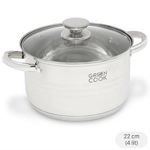 Nồi inox 5 đáy Green Cook GCS243-22IH đa năng