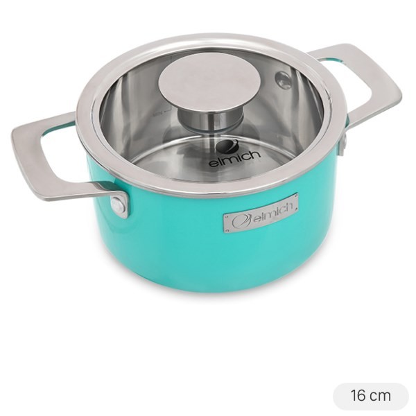 Nồi inox Elmich Hera 3 đáy, cao cấp cho cách nấu canh cá rau cải