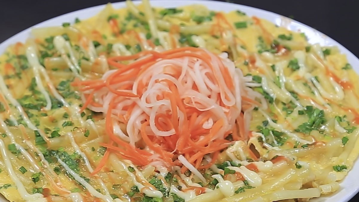 Nui chiên trứng đa dạng biến tấu