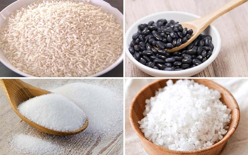 Nguyên liệu làm xôi đậu đen cúng 15/7 Âm lịch thơm ngon