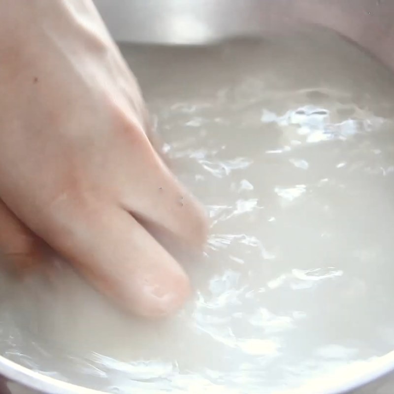 Rang gạo và nấu cháo