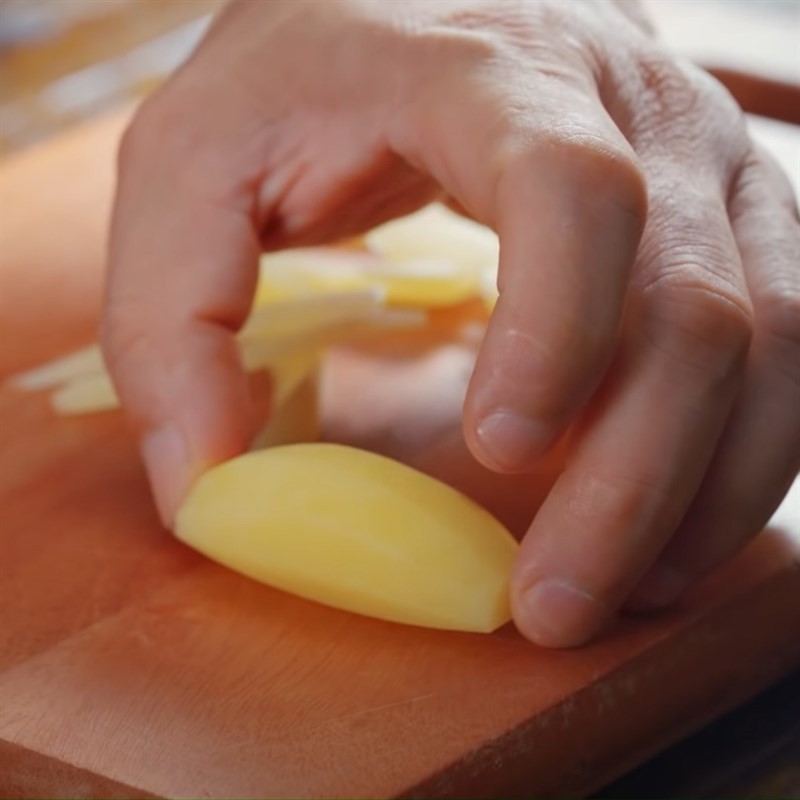 Đậu ngự và đậu trắng ngâm bóc vỏ kỹ lưỡng