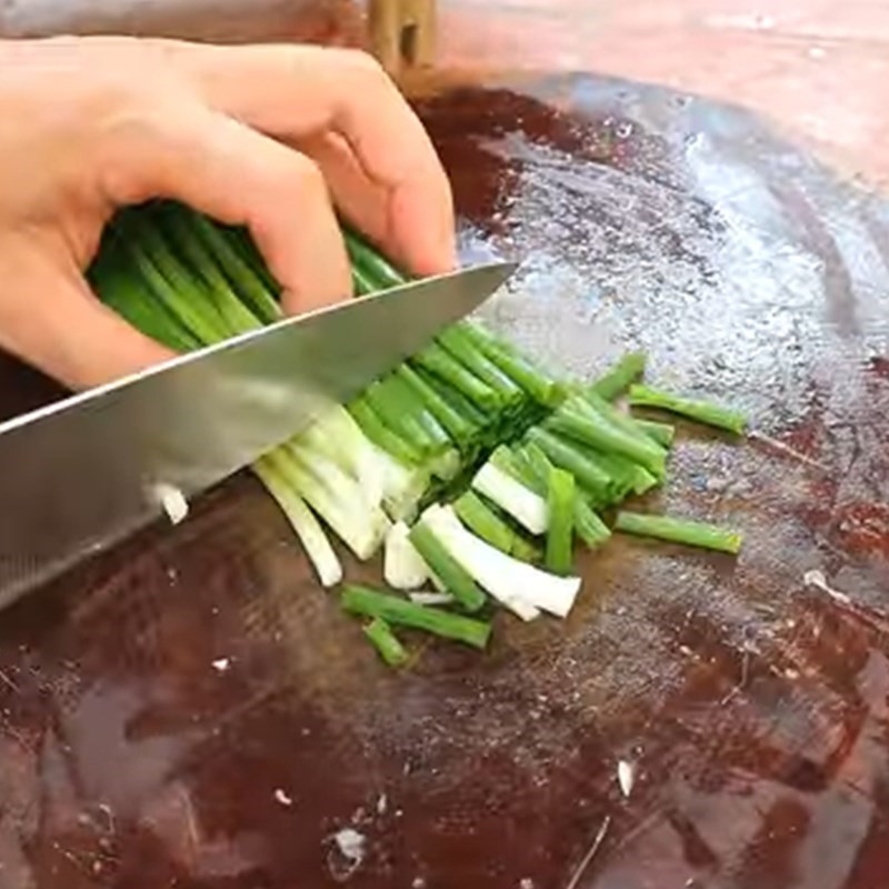 Những lát măng chua tươi ngon