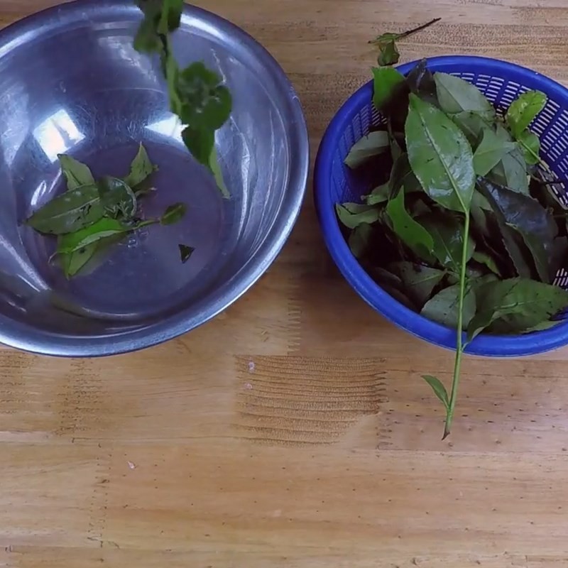 Sơ chế lá chè xanh