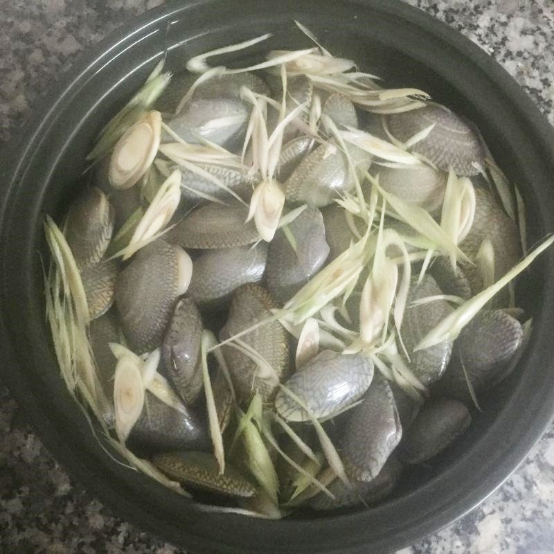 Sơ chế sò lụa cho món cháo