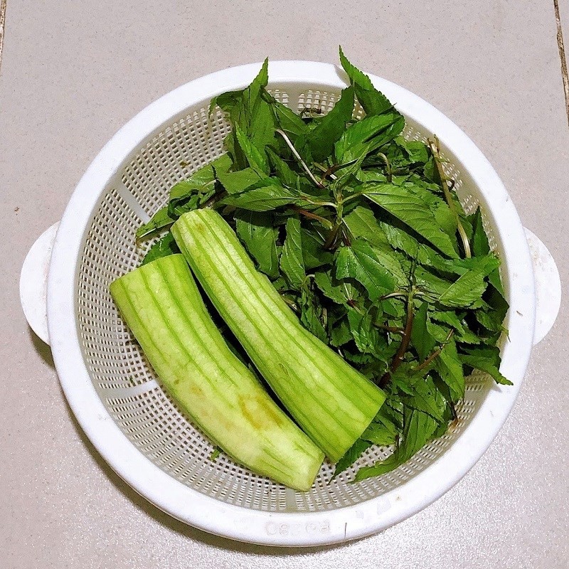 Sơ chế mướp