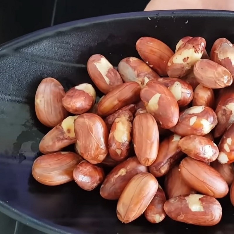 Hạt mít đã được luộc chín, bóc vỏ, sẵn sàng cho món canh chua