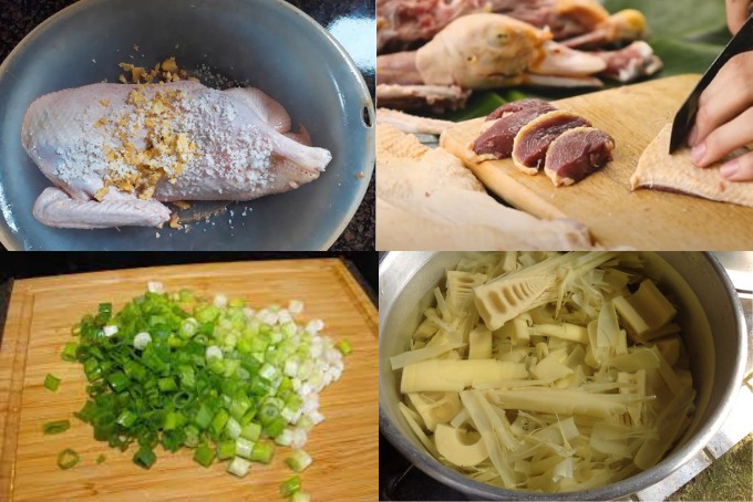 Sơ chế cá tầm làm lẩu