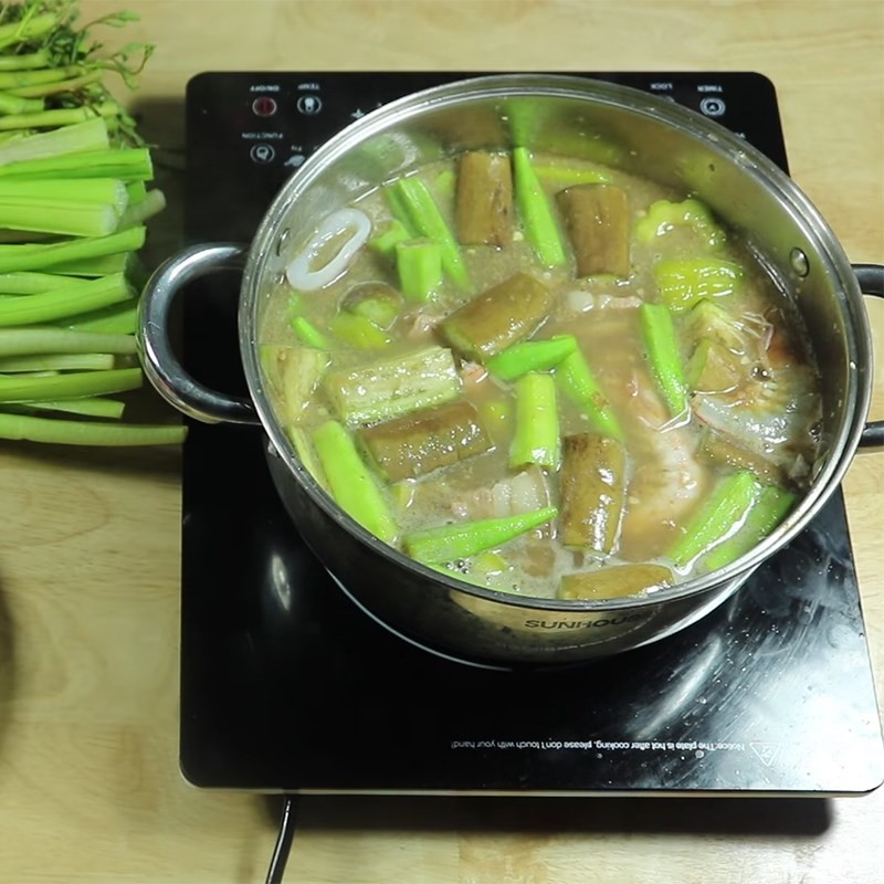Bước 7 Thành phẩm Lẩu mắm cá linh