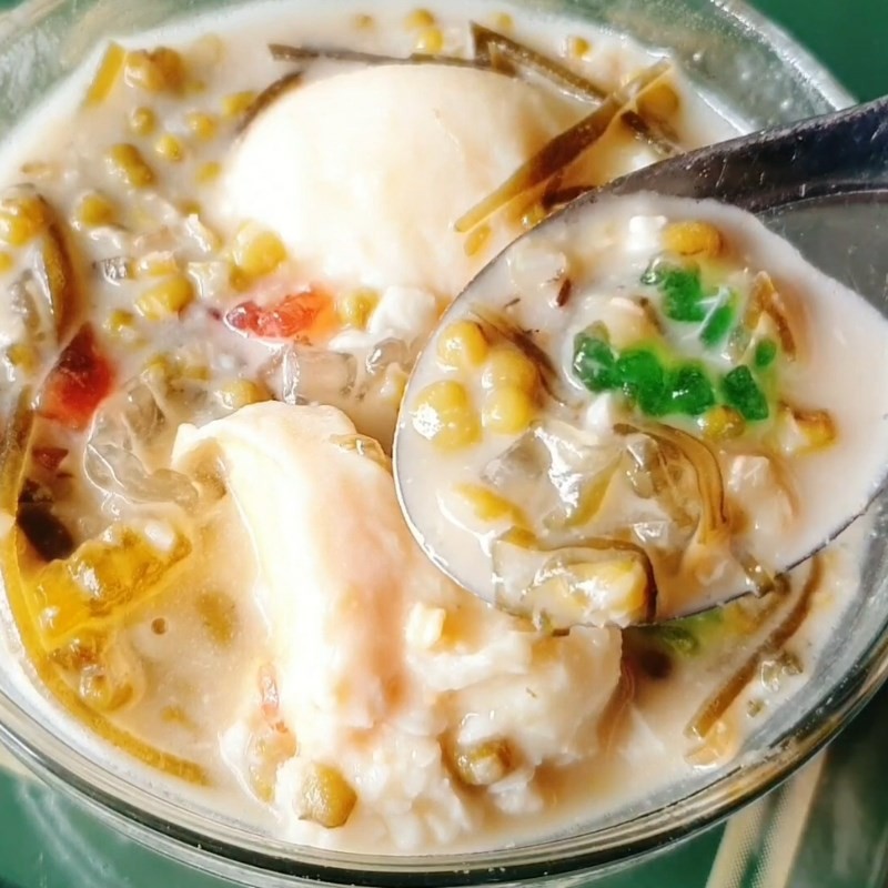 Bước 4 Thành phẩm Xôi cốm khô bằng nồi cơm điện