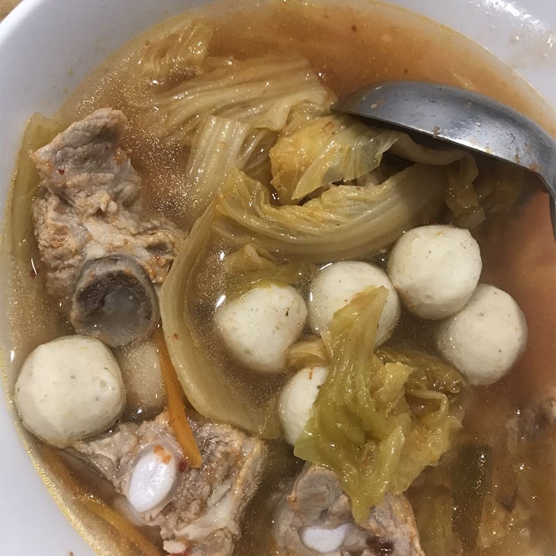 Bước 3 Thành phẩm Canh kim chi sườn heo