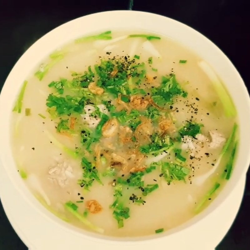 Bước 5 Thành phẩm Cháo sườn đậu xanh