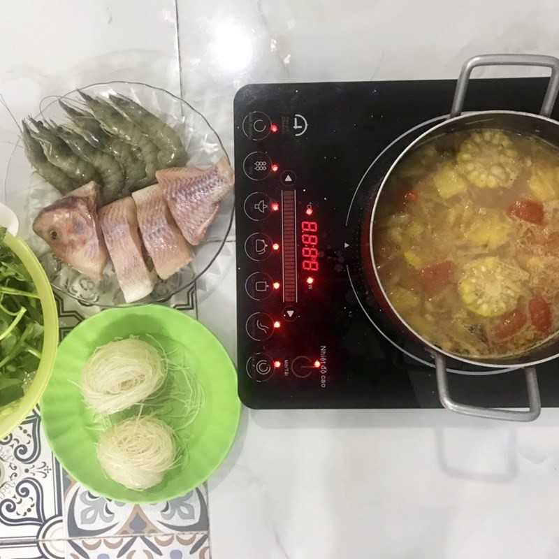 Bước 6 Thành phẩm Lẩu mắm ruốc (công thức được chia sẻ từ người dùng)
